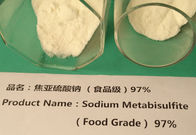 การบำบัดน้ำดื่ม Smbs โซเดียม Metabisulfite Min 97% ความบริสุทธิ์ระดับอาหาร