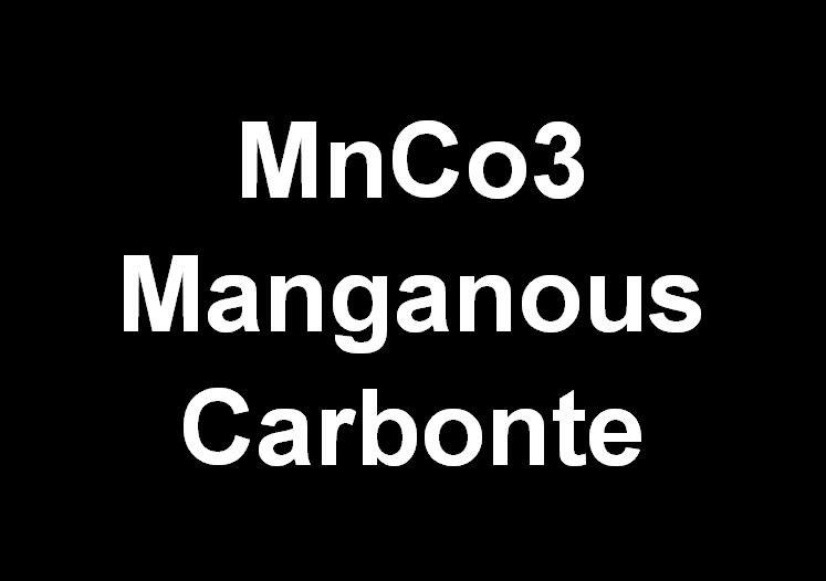 EINECS: 209-942-9 ผงแร่ mangaense carbonate MnCO3 เกรดอุตสาหกรรม 43.5% Mn